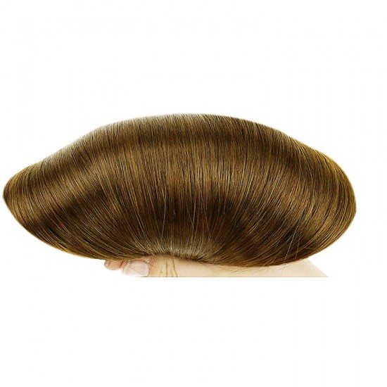 #6 Chestnut Brown Pull-Thru Premium Hair Extensions 6A 140g - 20" & 22"