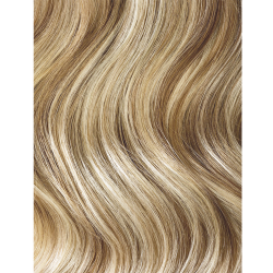 #12/60 LIGHT GOLDEN BROWN/PLATINUM BLONDE U-Tip Highlight Pre-Bonded air Extensions 50g/qty 20"