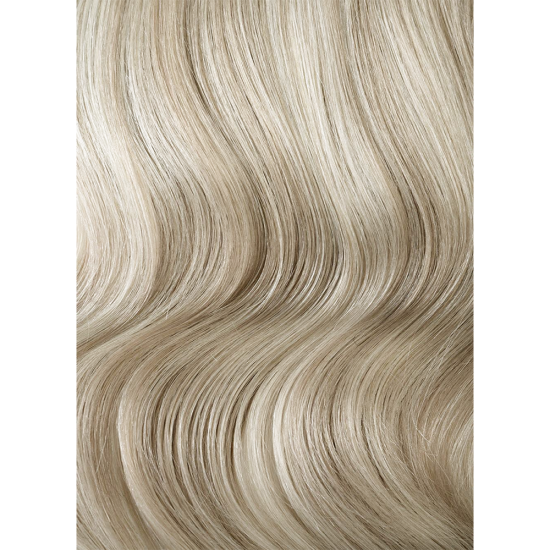 #18/60 ASH BLONDE/PLATINUM BLONDE U-Tip Highlights Pre-bonded Hair Extensions 50g/qty 20"