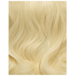 #613 PEARL BLONDE Pull-Thru Premium Hair Extensions 6A Hair Extensions 120g 20"/22"