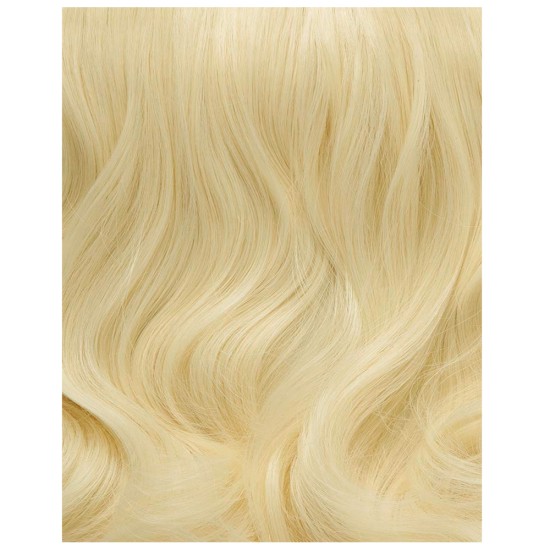#613 PEARL BLONDE Pull-Thru Premium Hair Extensions 6A Hair Extensions 120g 20"/22"