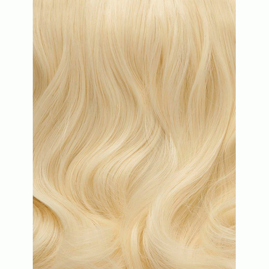#613 PEARL BLONDE V-tip Fusion Pre-bonded Premium 6A Hair Extensions 50g/qty 20"
