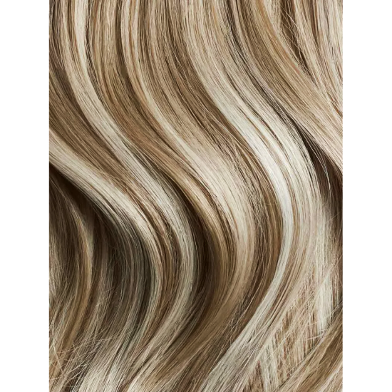 #8/60 ASH BLONDE/PLATINUM BLONDE Weft/Weave Highlight Hair Extensions 120g 20"