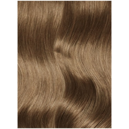#8 ASH BROWN Halo Hair Extensions 100g 20"