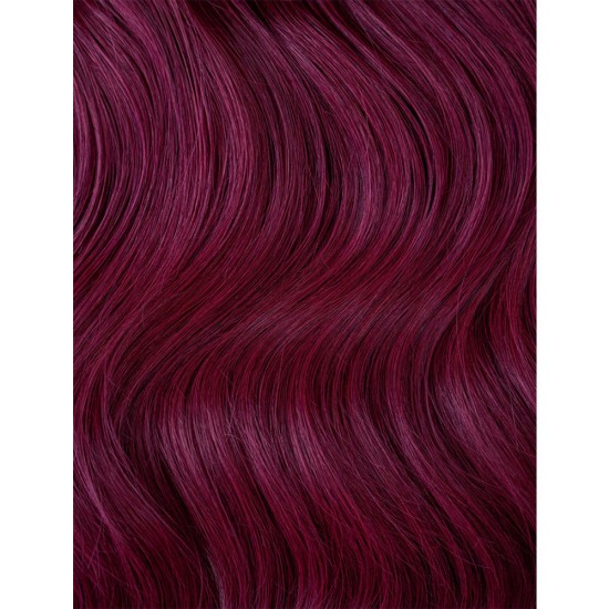 #BURGUNDY Nano Tip/Ring hair Extensions 50g/qty 20"