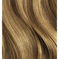 #3/22 DARK BROWN/BEACH BLONDE Weft/Weave Highlight Hair Extensions 120g 20"