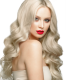 #60 PLATINUM BLONDE V-tip Fusion Pre-bonded Premium 6A Hair Extensions 50g/qty 20"