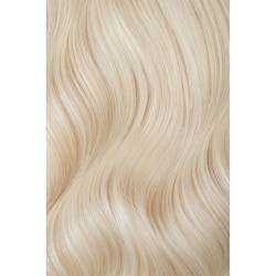 #613 PEARL BLONDE Flat Track Weft Premium 6A Hair Extensions 100g 20''