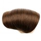 #4 CHOCOLATE BROWN Nano Tip/Ring hair Extensions 50g Length  20/22" Straight