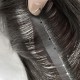 #1 JET BLACK Pull-Thru Premium Hair Extensions 6A Hair Extensions 140g 20"/22"