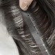 #1 JET BLACK Pull-Thru Premium Hair Extensions 6A Hair Extensions 120g 20"/22"
