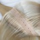 #60 PLATINUM BLONDE Pull-Thru Premium Hair Extensions 6A Hair Extensions 140g 20"/22"