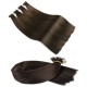 Premium 6A Tape Ins Hair Extensions #2 DARKEST BROWN Length 20" Straight (10 PCS - 25 grams) Premium 6A Tape Ins Hair Extensions #2 DARKEST BROWN Length 20" Straight (10 PCS - 25 grams)