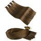 #3 DARK BROWN Premium 6A Tape -in Hair Extensions 10pcs/qty 20"