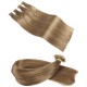 #8 ASH BROWN Premium 6A Tape-in Hair Extensions 10pcs/qty 20"