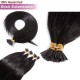 Stick Tip / I-Tip Pre-bonded Hair Extensions - #1B NATURAL BLACK 50g Length 20"