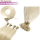Stick Tip / I-Tip Pre-bonded Hair Extensions - #60 PLATINUM BLONDE 50g Length 20" Stick Tip / I-Tip Pre-bonded Hair Extensions - #60 PLATINUM BLONDE 50g Length 20"