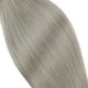 #101G STERLING SILVER Nano Tip/Ring hair Extensions 50g Length 20" Straight