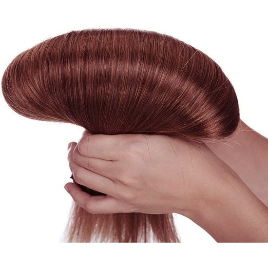 Fusion Pre-bonded U-tip Hair Extensions #33 DARK AUBURN 50 grams/Qty Length 20"