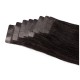 #1B NATURAL BLACK Tape Hair Extensions 2pcs/qty Lengths 20"/22"/24" 