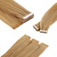#12 LIGHT GOLDEN BROWN Tape-in European Hair Extensions 20pcs/qty