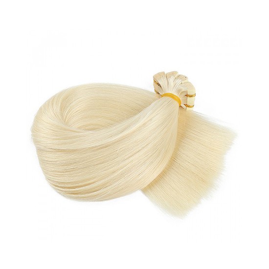 #613 PEARL BLONDE Premium 6A Tape-in Hair Extensions 10pcs/qty 20"