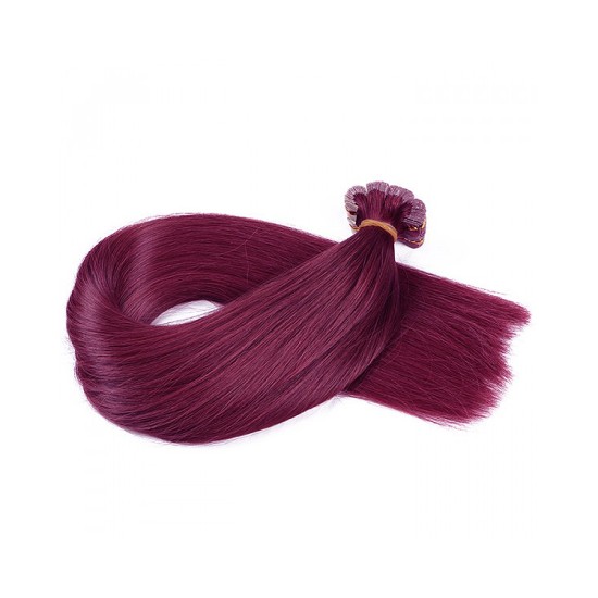 #425 REDDISH PLUM Tape-in Hair Extensions 20pcs/qty 20" 