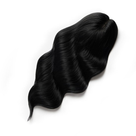 JET BLACK GOLDEN LUSH TOPPERS®  12"- 16" Colour #1