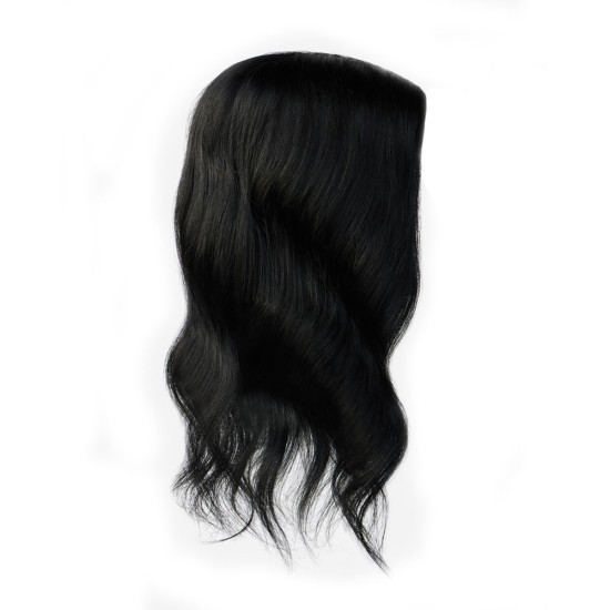 JET BLACK GOLDEN LUSH TOPPERS®  12"- 16" Colour #1