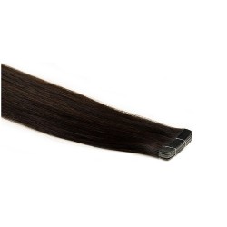 #1B NATURAL BLACK Tape-in European Hair Extensions 20pcs/qty