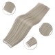 Highlight/Streak Tape hair - #18/60 Ash Blonde & Platinum Blonde 20" Highlight/Streak Tape hair - #18/60 Ash Blonde & Platinum Blonde 20"