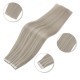 #18/60 ASH BLONDE/PLATINUM BLONDE Tape-in Highlights Hair Extensions 20pcs/qty 20"