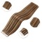#3/12 DARK BROWN/LIGHT GOLDEN BROWN tape-in Highlights Hair Extensions 20pcs/qty 20"