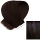 #2 DARKEST BROWN Tape-in Hair Extensions 20pcs/qty 20"/22"/24" 