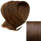 #4 CHOCOLATE BROWN Tape-in Hair Extensions 20pcs/qty 