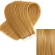 #14 LIGHTEST GOLDEN BLONDE Tape-in Hair Extensions 20pcs/qty
