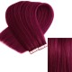 #425 REDDISH PLUM Tape-in Hair Extensions 20pcs/qty 20" 