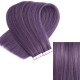#DARK PURPLE Tape-in Hair Extensions 20pcs/qty 20" 