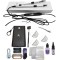 V-Light Technology Hair Extension White Machine Hair Extension Tools Kit Set with 8pcs (White Iron)