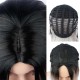 Long Wavy Wigs Natural Black Color Body Wave Right Side Parting Heat Resistant Fiber 28 Inches Wig606 Long Wavy Wigs Natural Black Color Body Wave Right Side Parting Heat Resistant Fiber 28 Inches Wig606