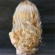 Long Curly Body Wavy Heat Resistant Blonde Highlights Wig Synthetic Full Hair Wig (Blonde Highlights) 20" Long Curly Body Wavy Heat Resistant Blonde Highlights Wig Synthetic Full Hair Wig (Blonde Highlights) 20"