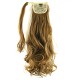 #6 CHESTNUT BROWN Clip In Remy Human Hair Ponytail Wrap Extensions 20" & 22" 100 grams
