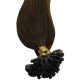 Ombre - #2 DARKEST BROWN / #18 ASH BLONDE Hair Length 20" - 50 Grams (Fusion U-tip) Ombre - #2 DARKEST BROWN / #18 ASH BLONDE Hair Length 20" - 50 Grams (Fusion U-tip)