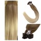 Ombre - #8 ASH BROWN/ #60 PLATINUM BLONDE Length 20" - 50 grams (Fusion U-tip) Ombre - #8 ASH BROWN/ #60 PLATINUM BLONDE Length 20" - 50 grams (Fusion U-tip)