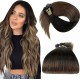 Ombre #2 DARKEST BROWN / #8 ASH BROWN Hair Length 20"/50 Grams (Fusion U-tip) Ombre #2 DARKEST BROWN / #8 ASH BROWN Hair Length 20"/50 Grams (Fusion U-tip)