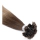 #8/18 ASH BROWN/ASH BOLNDE U-tip Ombre Fusion Hair Extensions 50g/20" #8/18 ASH BROWN/ASH BOLNDE U-tip Ombre Fusion Hair Extensions 50g/20"