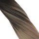 #1B/12 NATURAL BLACK/LIGHT GOLDEN BROWN U-tip Ombre Pre-bonded hair Extensions 50g/qty/20"