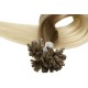 Ombre - #8 ASH BROWN/ #60 PLATINUM BLONDE Length 20" - 50 grams (Fusion U-tip) Ombre - #8 ASH BROWN/ #60 PLATINUM BLONDE Length 20" - 50 grams (Fusion U-tip)