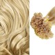 #22 BEACH BLONDE V-tip Fusion Pre-bonded Premium 6A Hair Extensions 50g/qty 20"