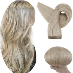 #18 ASH BLONDE Weft/Weave Hair Extensions 120g 20"
